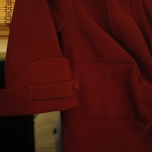 Unique Vintage 1950s Delores Swing Cocktail Dress 2X - Picture 4 of 6